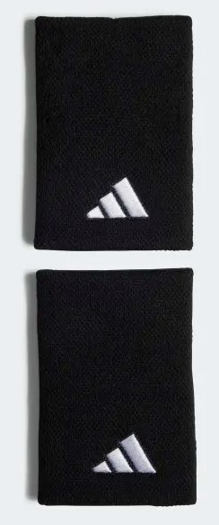 Adidas Tennis Wristband rannehikinauhat musta - Naisten treenivaatteet - 4066751249033 - 1