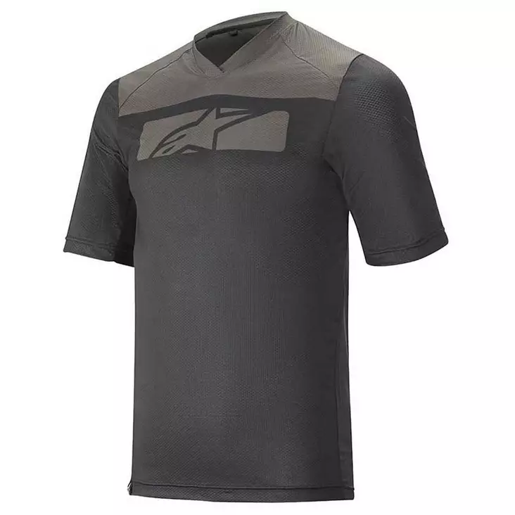 Alpinestars Drop 4.0 SS Jersey miesten pyöräilypaita black/dark shadow - Miesten pyöräilyvaatteet - 80591751203 - 1