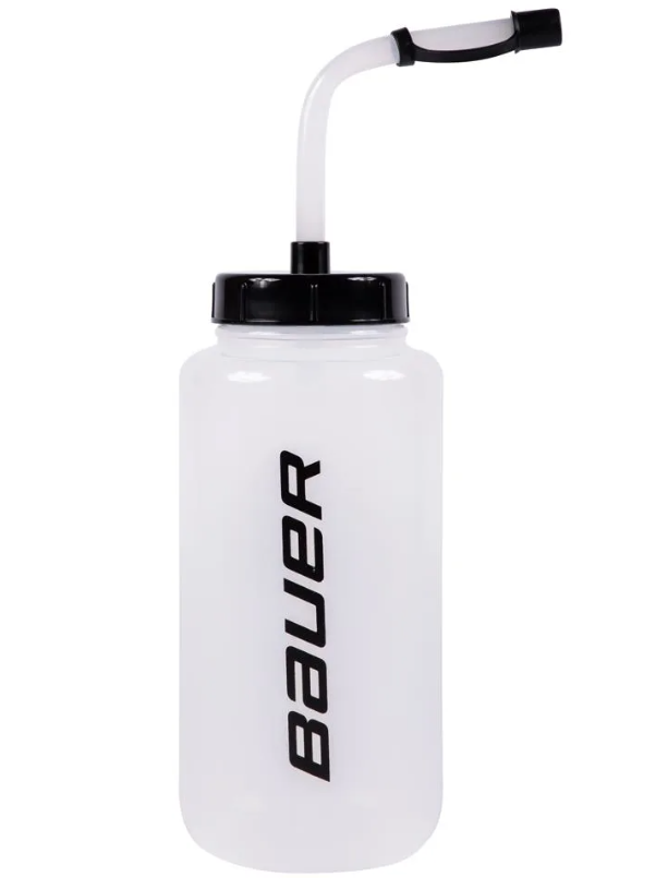 Bauer Straw Top Water bottle juomapullo - Jääkiekkovalmennus ja yleistarvikkeet - 688698551303 - 1