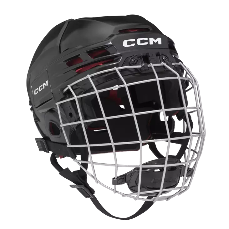 CCM HT70 combo JR jääkiekkokypärä musta - Jääkiekkokypärät - 191520440343 - 1