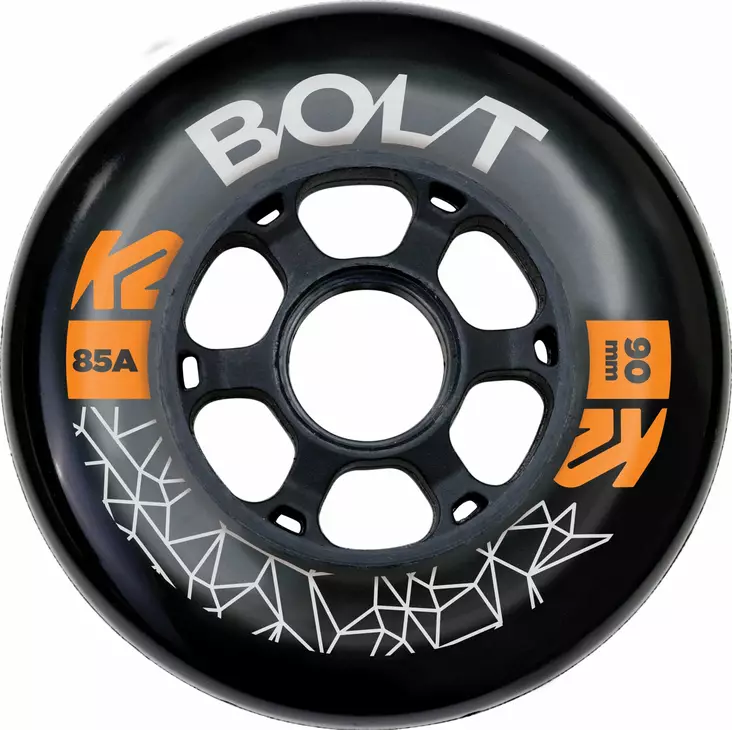 K2 Bolt 90mm/85A 4-pack rengassarja - Rullaluistelu ja -lautailu - 886745946113 - 1