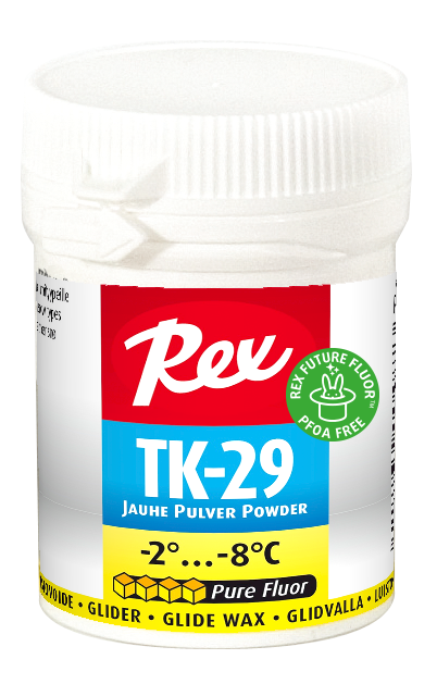 Rex TK-29 pulveri -2..-8 - Luistopulverit ja napit - 6417839004903 - 1