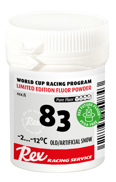 Rex pulveri 83 / -2..-12 - Luistopulverit ja napit - 6417839049843 - 1