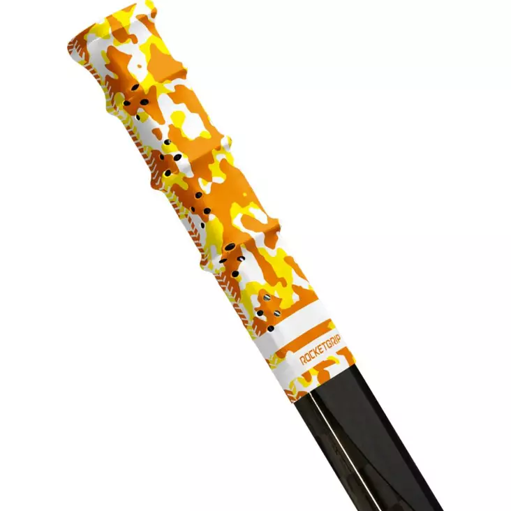 Rocketgrip Hole C mailagrippi Camo keltainen - Jääkiekkomailatarvikkeet - 4751039042153 - 1