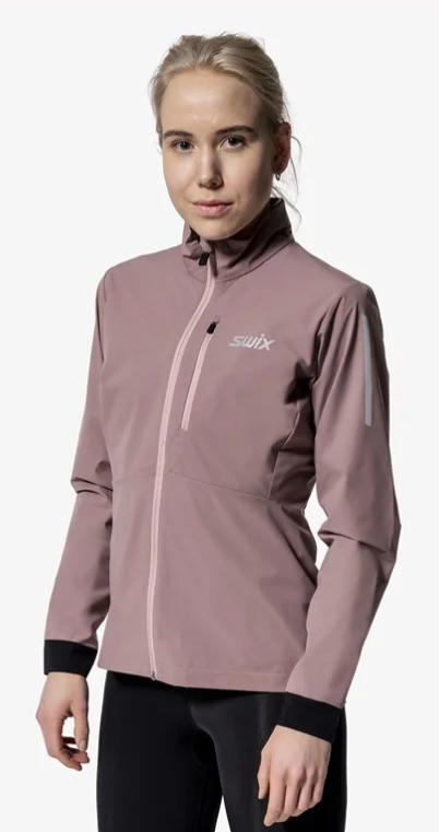 Swix Pace Wind Jacket naisten juoksutakki light plum - Naisten juoksuvaatteet - 10033-23-80953 - 1