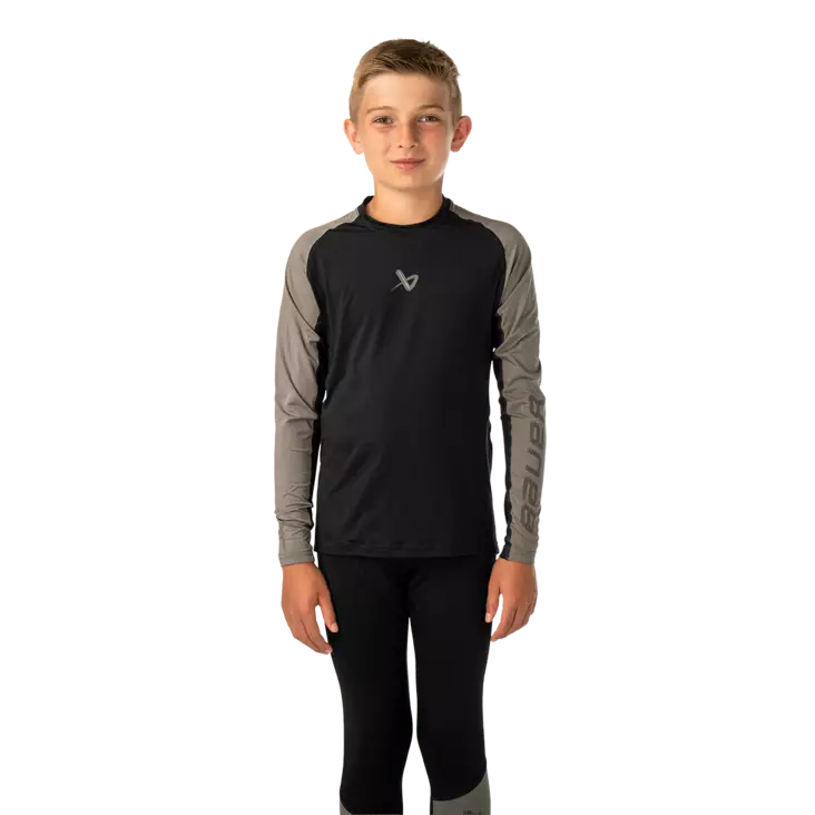 Bauer Performance Baselayer Top JR aluspaita - Jääkiekko alusasut - 68869879243 - 1