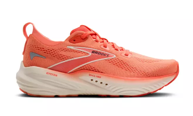 Brooks Glycerin 22 juoksukengät koralli - Naisten juoksukengät - 1953945953 - 1