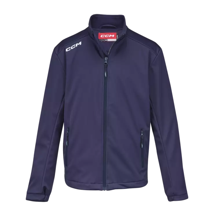 CCM Team Rink Suit Jacket JR tuulitakki navy - Jääkiekko seuratekstiilit - 19152082693 - 1