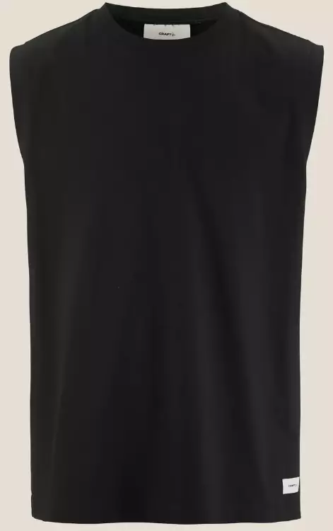 Craft Collective Relaxed SL Tee miesten hihaton paita musta - Miesten t-paidat - 73185742093 - 1