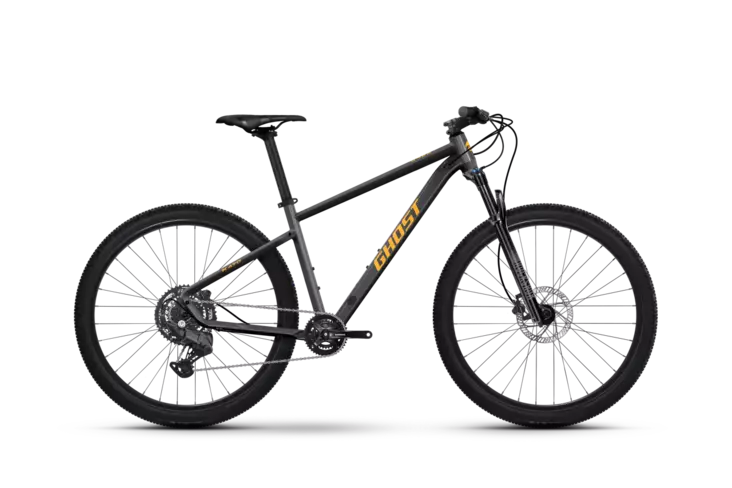 Ghost Kato Universal 27,5" maastopyörä black/mango - Maastopyörät ja fatbiket - 405296834193 - 1