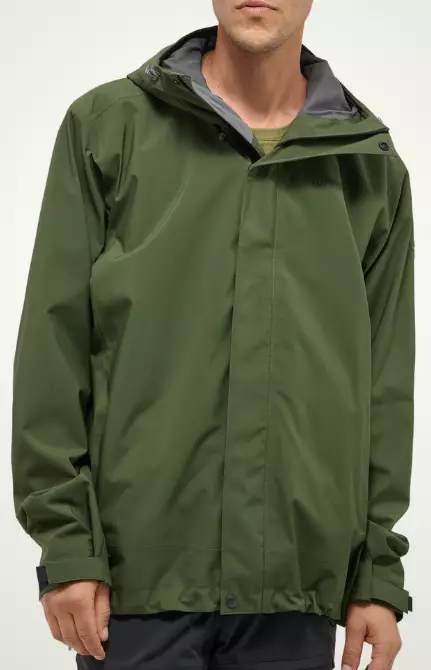 Haglöfs Breeze Proof miesten ulkoilutakki vihreä - Miesten urheilutakit ja puvut - 73188418663 - 1