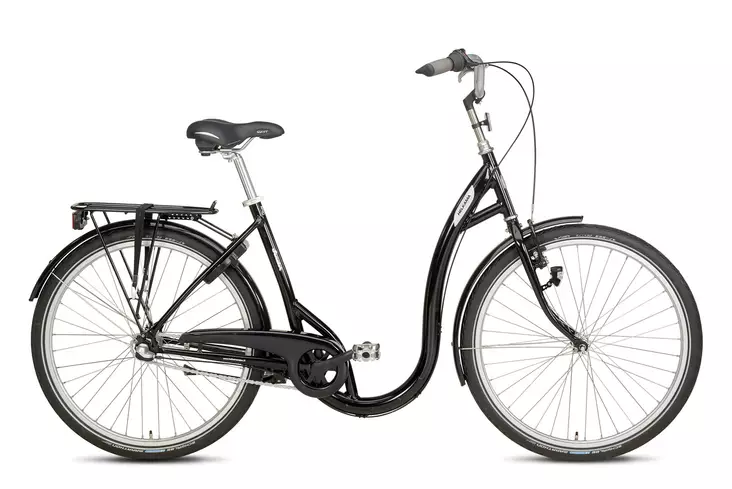 Helkama Senator 26" polkupyörä musta - Kaupunkipyörät - 6417492000953 - 1