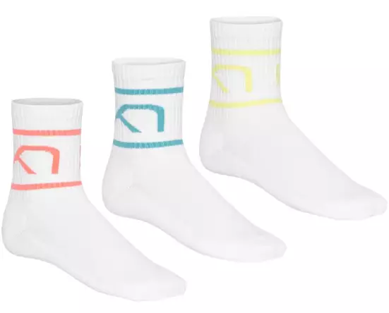 Kari Traa Tennis Sock sukkapaketti 3pr valkoinen - Urheilusukat - 70486532593 - 1