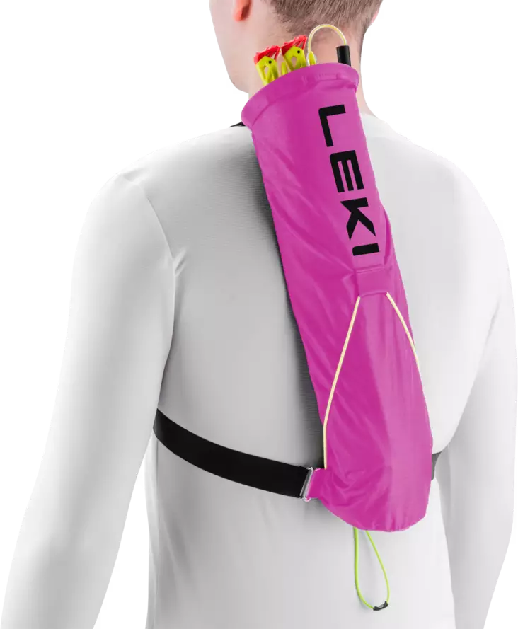 Leki Trail Running Quiver sauvapussi pinkki - Sauvakävely - 4028173397334 - 1