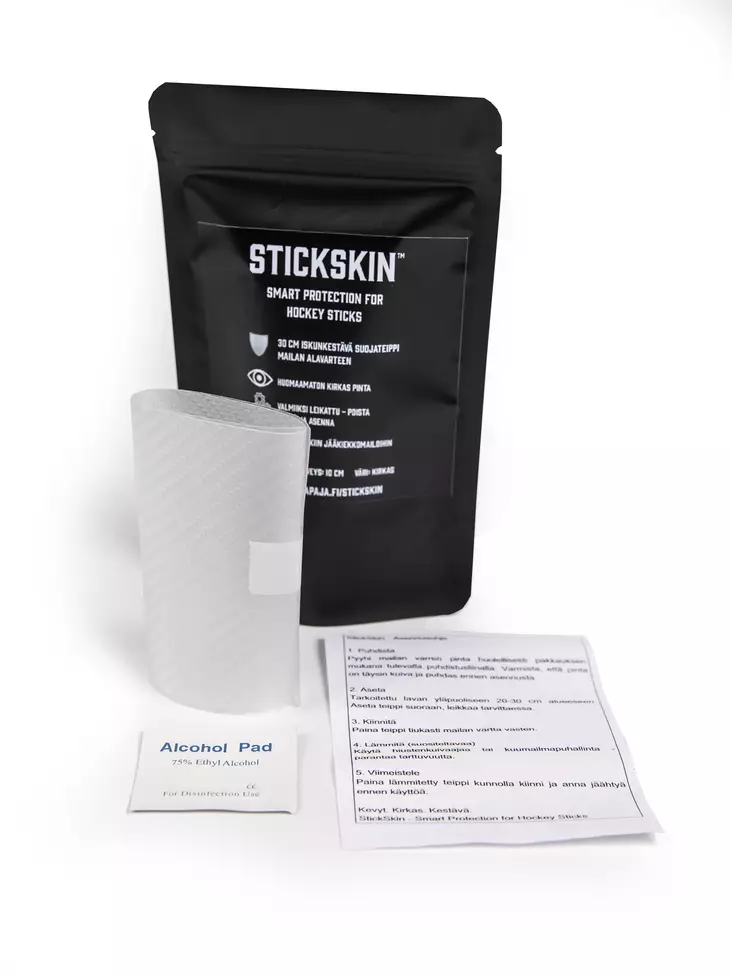 Stickskin MV suojakalvo maalivahdinmailaan - Jääkiekkomailatarvikkeet - 6429830310143 - 1