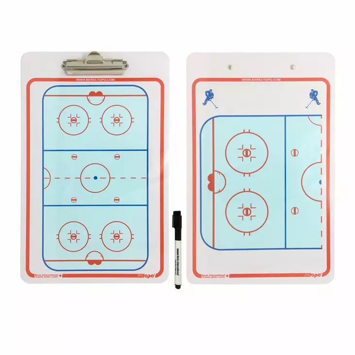 TOPO Deluxe Clip Board Hockey taktiikkat - Jääkiekkovalmennus ja yleistarvikkeet - 840676066203 - 1
