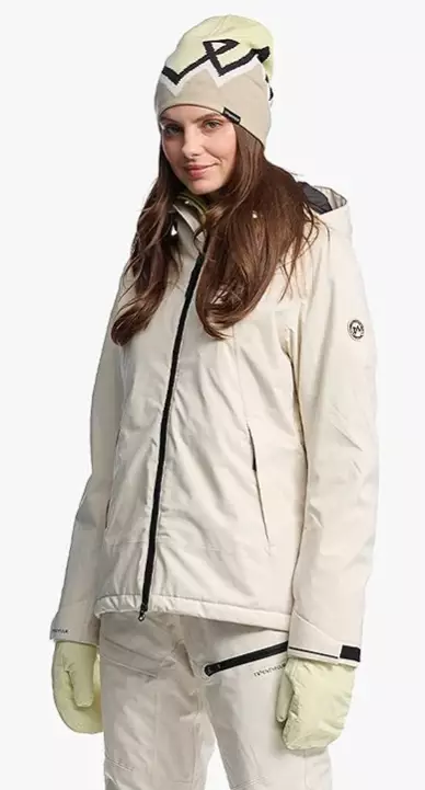 Twentyfour Aurora Warm jacket naisten talvitakki vaaleanharmaa - Naisten takit ja puvut - 70728165983 - 1