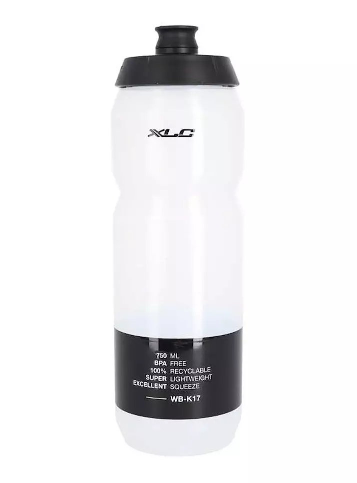 XLC juomapullo 750ml läpinäkyvä - Pyörän jarrut - 4055149590833 - 1