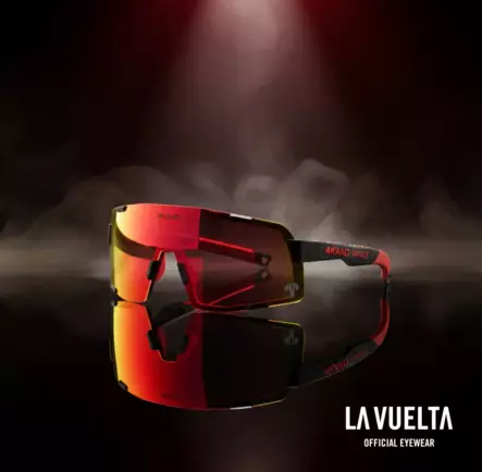 4KAAD Axento Race La Vuelta urheilulasit musta/punainen w Red Revo - Urheilulasit - 6430080768554 - 1