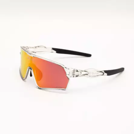 4KAAD Skyran JR urheilulasit Grey Clear with Red Mirror - Urheilulasit - 6430080769414 - 1