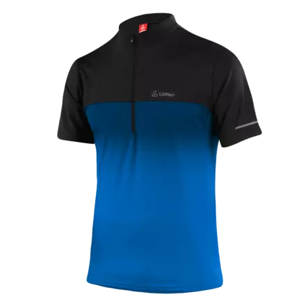 Löffler Bike Shirt HZ Flow 3.0 miesten pyöräilypaita indigo - Miesten pyöräilyvaatteet - 41-41-90060638884 - 1