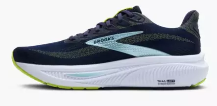 Brooks Ghost 17 juoksukengät tummansininen/lime - Miesten juoksukengät - 1953946904 - 2