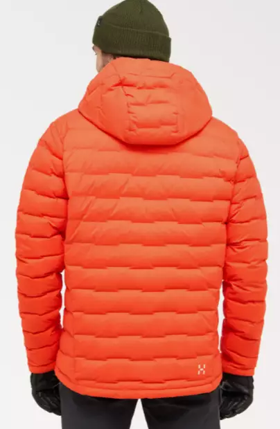 Haglöfs Spitz Down Hood miesten untuvatakki oranssinpunainen - Miesten takit - 41-41-73188418404 - 2