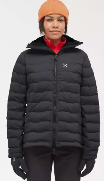 Haglöfs Spitz Down Hood naisten untuvatakki musta - Naisten takit - 41-41-73188418384 - 1