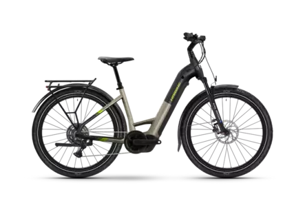 Haibike Trekking 4 Low sähköpyörä sand/lime - Sähkömaastopyörät - 405462418214 - 1