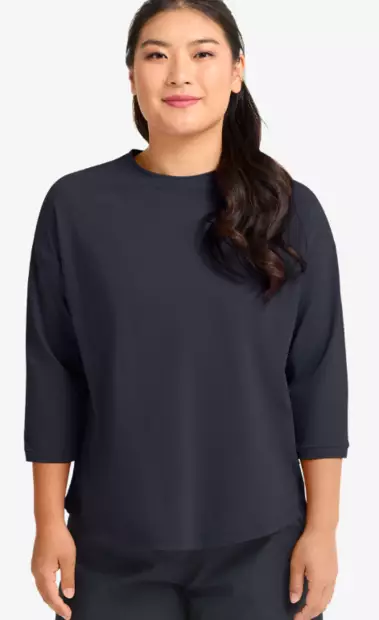 Jack Wolfskin Travel 3/4 T naisten paita tummansininen - Naisten t-paidat ja topit - 40648866444 - 1