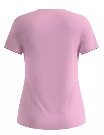 Odlo Essential 365 T-Shirt naisten treenipaita meleerattu pinkki - Naisten treenivaatteet - 761797736234 - 2
