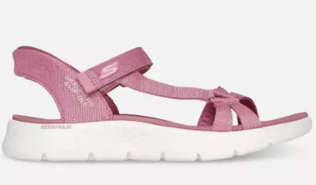 Skechers Go Walk Flex Sandal Illuminate sandaalit pinkki - Naisten sandaalit - 1976274564 - 1