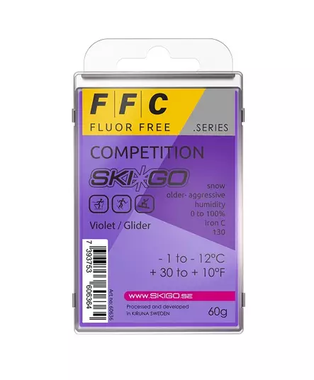 Skigo FFC VIOLET luistovaha 60g -1..-12 - Luistovahat - 7393753606364 - 1