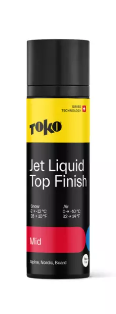 Toko Jet Liquid Top Finish MID 0..-10 luistoneste - Luistonesteet - 7045953025864 - 1