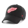 47 Brand Red Wings MVP NHL lippis musta - Jääkiekko fanituotteet - 199841465724 - 1