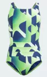 Adidas SEAS GRX Suit lasten uimapuku vihreä/tummansininen - Lasten uima-asut ja uimahousut - IQ3974 - 1