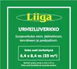 Liiga suojaverkko jääkiekkoon 4,4 x 8,4m - Muut palloilutarvikkeet - 8854445479684 - 2