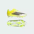 Adidas F50 Club FG/MG JR futiskengät valkoinen/keltainen - Jalkapallokengät - 406881265694 - 1