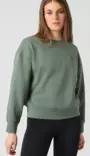 Björn Borg Boyfriend Sweatshirt naisten college vihreä - Naisten urheilupaidat ja hupparit - 73214656604 - 1