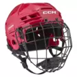 CCM HT70 combo JR jääkiekkokypärä punainen - Jääkiekkokypärät - 191520440374 - 1