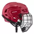 CCM HT70 combo JR jääkiekkokypärä punainen - Jääkiekkokypärät - 191520440374 - 3