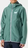 Helly Hansen Koster Rain lasten ulkoilutakki vihreä - Lasten urheilutakit ja puvut - 41856-494 - 1