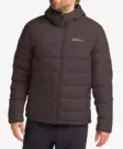 Jack Wolfskin Ather Down Hoody miesten kevytuntuvatakki ruskea - Miesten urheilutakit ja puvut - 40648865894 - 1