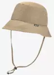 Jack Wolfskin Sun Hat hattu pähkinänruskea - Pipot, lippikset ja pannat - 40648866964 - 1