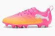 Puma Future 9 Play FG/AG JR futiskengät pinkki - Jalkapallokengät - 406916117464 - 2