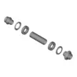 Shimano HB-MT410-B napa-akseliyksikkö - Pyörän renkaat ja kiekot - 4550170876494 - 1