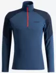 Swix Infinity Light Half Zip miesten välipaita tummansininen - Miesten väli- ja alusasut - 10153-24-75404 - 2