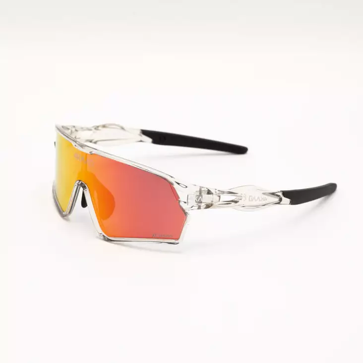 4KAAD Skyran JR urheilulasit Grey Clear with Red Mirror - Urheilulasit - 6430080769414 - 1