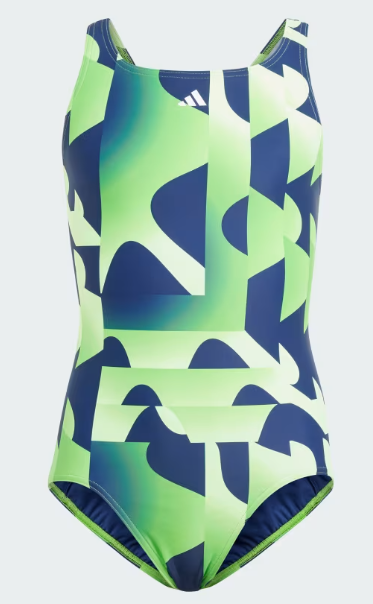 Adidas SEAS GRX Suit lasten uimapuku vihreä/tummansininen - Lasten uima-asut ja uimahousut - IQ3974 - 1