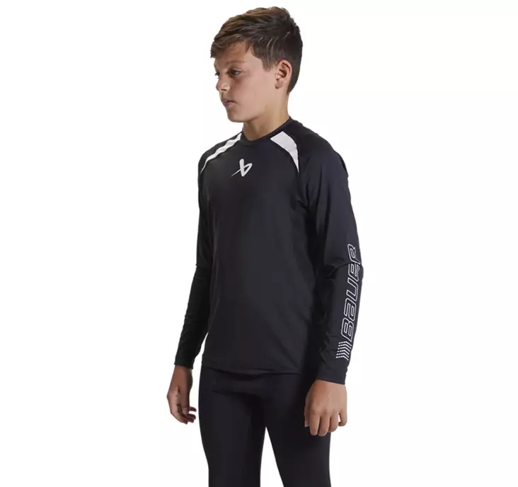 Bauer Performance LS Top JR aluspaita - Jääkiekko alusasut - 68869847704 - 1